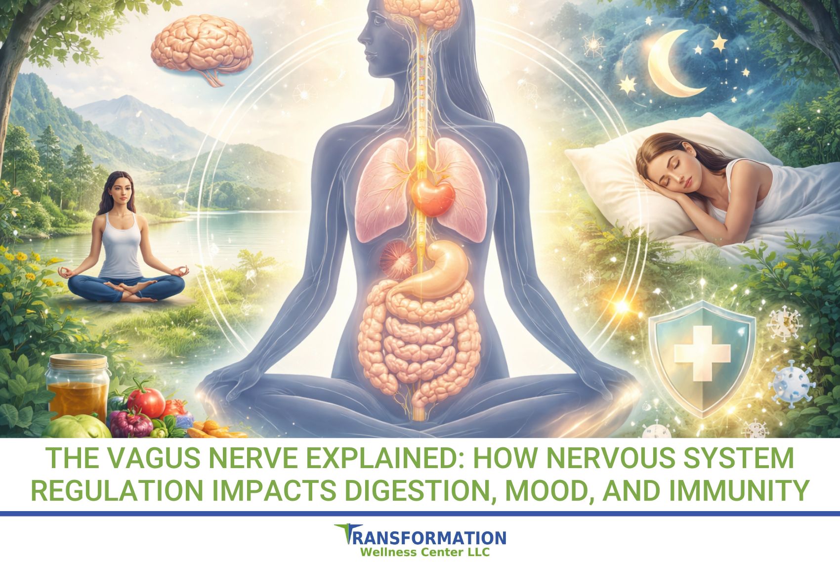 The Vagus Nerve Explained: How Nervous System Regulation Impacts Digestion, Mood, and Immunity